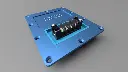 HD_2xXXXX-2_Assembly_Redesign_1x4_Barrier_Insert_Front Blue.webp