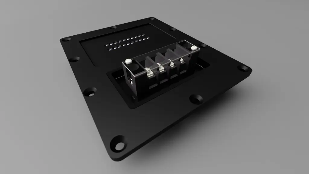 HD_2xXXXX-2_Assembly_Redesign_1x4_Barrier_Insert_Front Black.webp