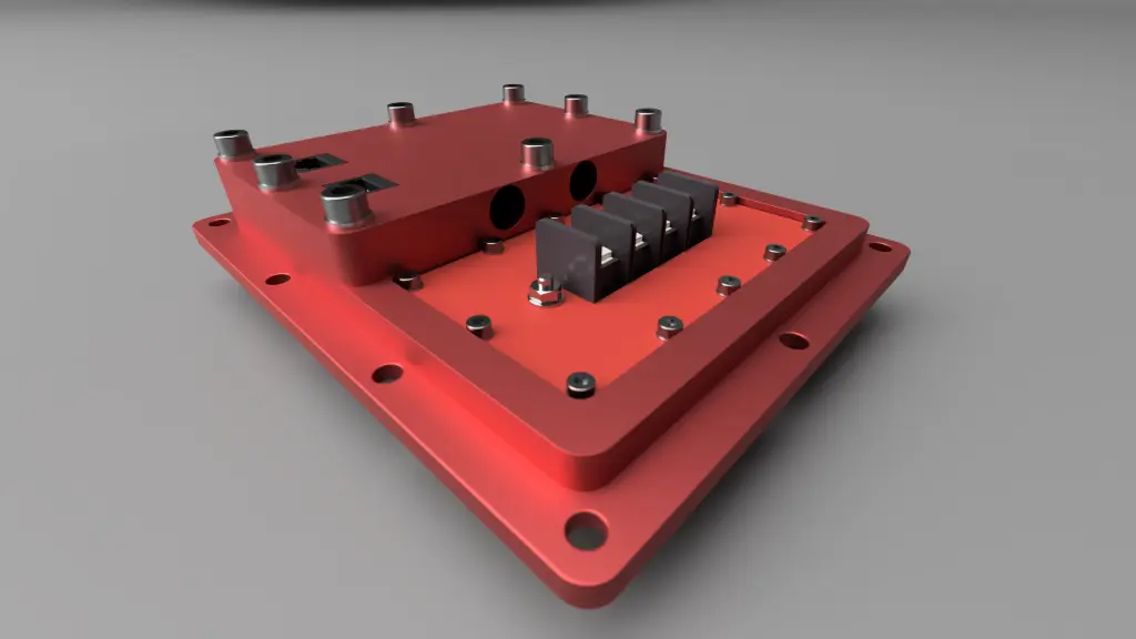 HD_2xXXXX-2_Assembly_Redesign_1x4_Barrier_Insert_Rear Red.webp